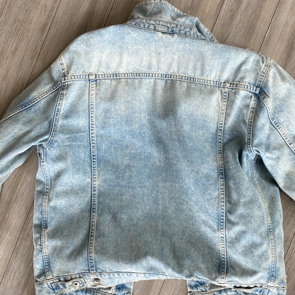 TOPMAN VINTAGE DENIM JACKET - Picture 4 of 4